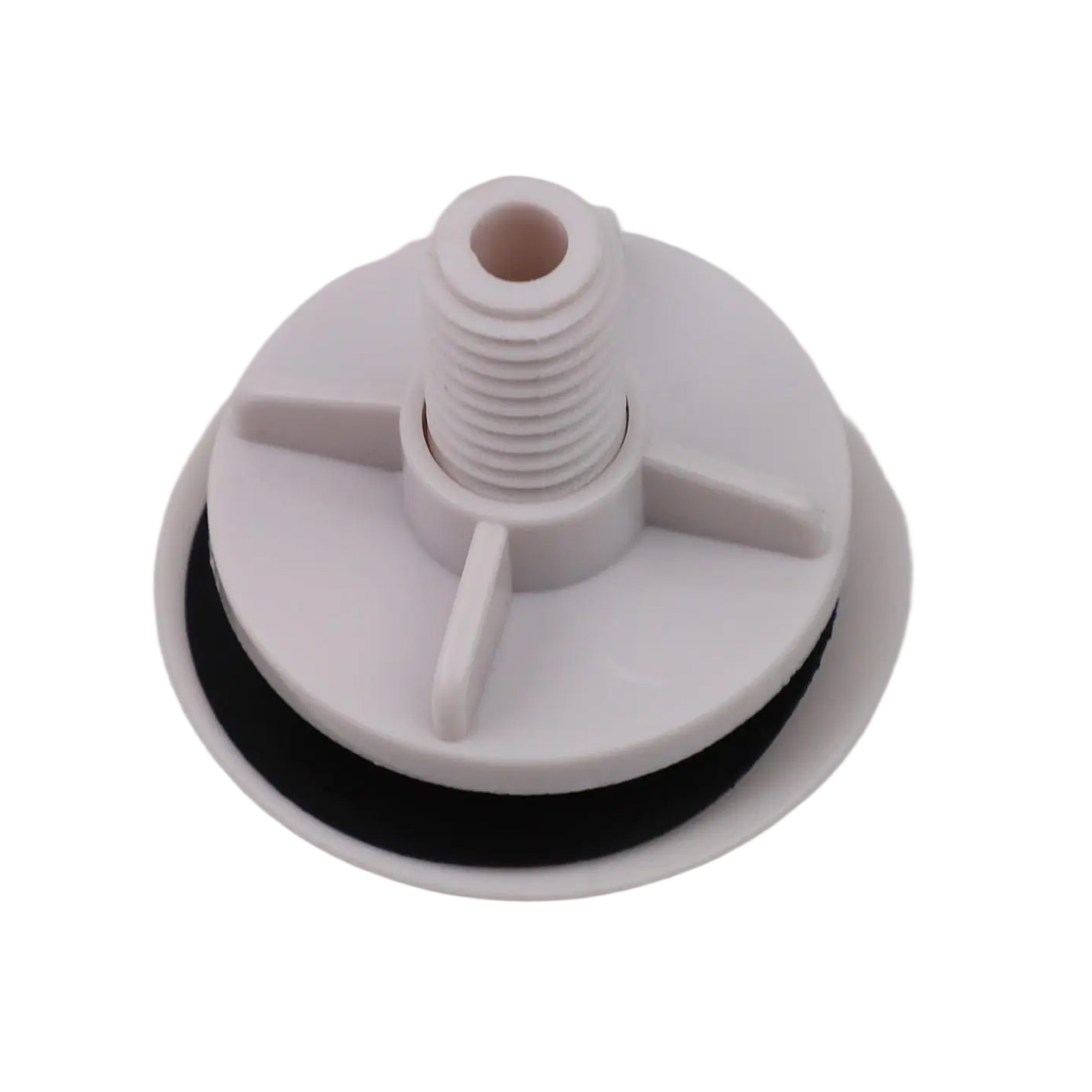 Bouchon d'évier de cuisine et de salle de bains, pour trous de débordement de 6 35mm, 1 pièce, outil 1 pièce 49mm, accessoire en plastique ABS blanc
