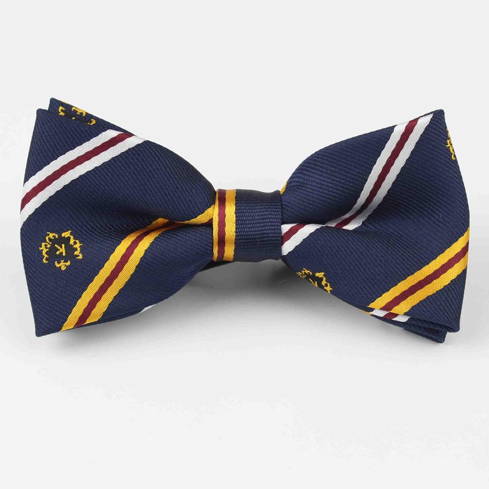 Klassieke Plaid Kinderen Bowtie Polyester Strikjes Baby Kid Kinderen Klassieke Pet Gestreepte Vlinder strikje: 6