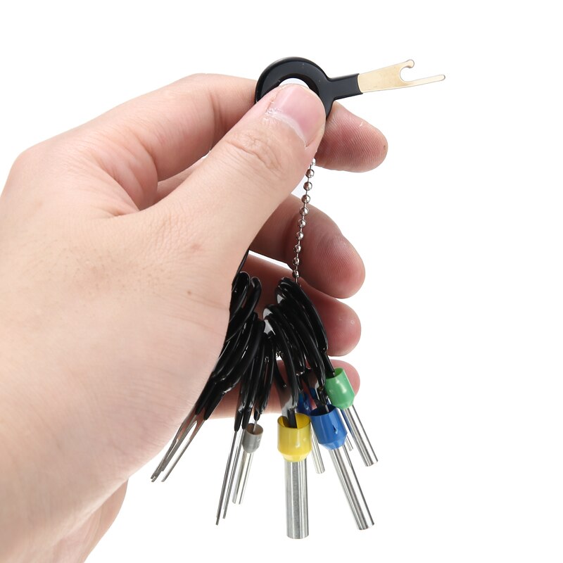 38Pcs Auto Terminal Removal Tool Draad Plug Connector Extractor Puller Release Pin Kit Auto Reparatie Accessoires