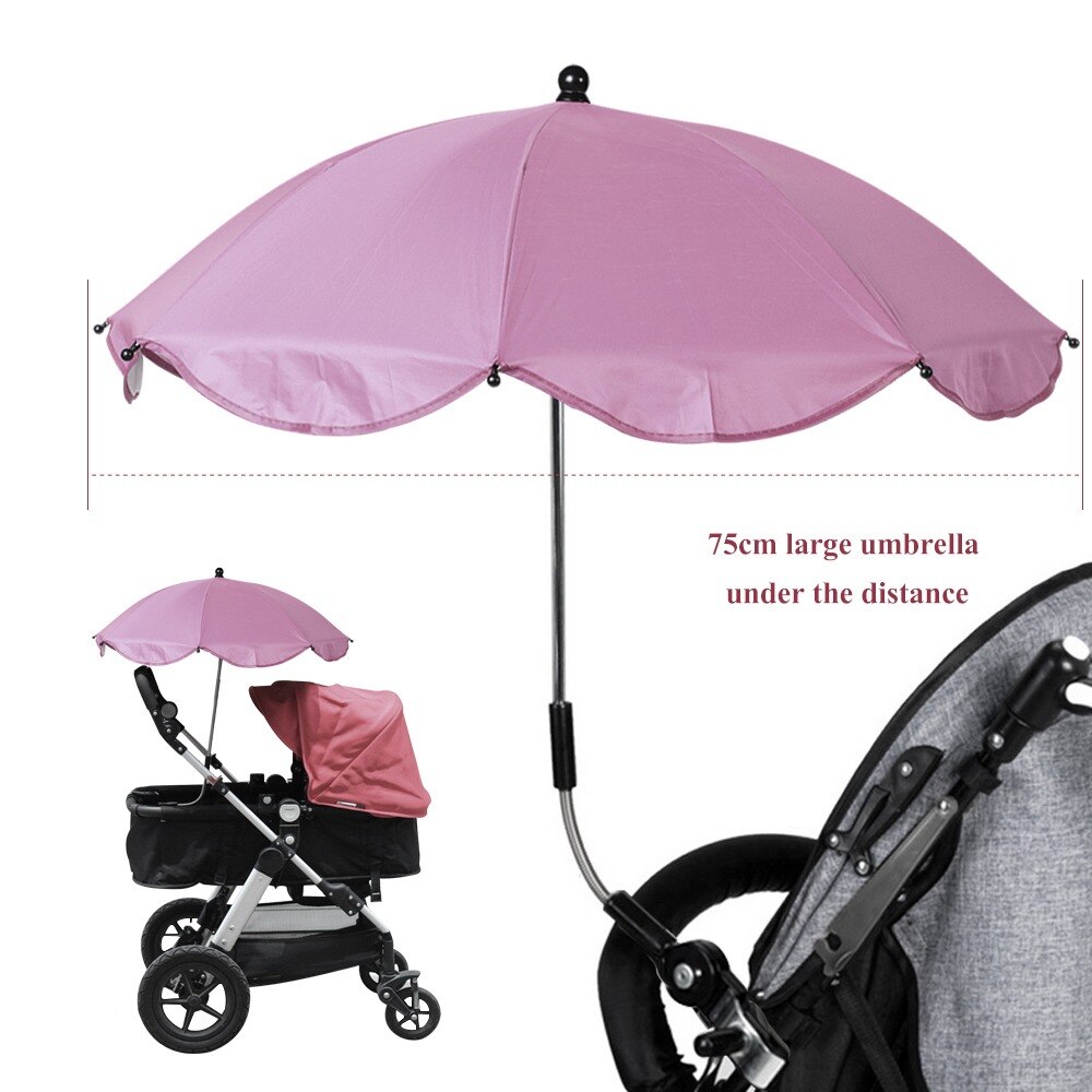 Baby Stroller Awning UV Protection Sunscreen Pushchairs Sun Canopy Universal Prams Sunshade Prams Stroller Accessories: B-05
