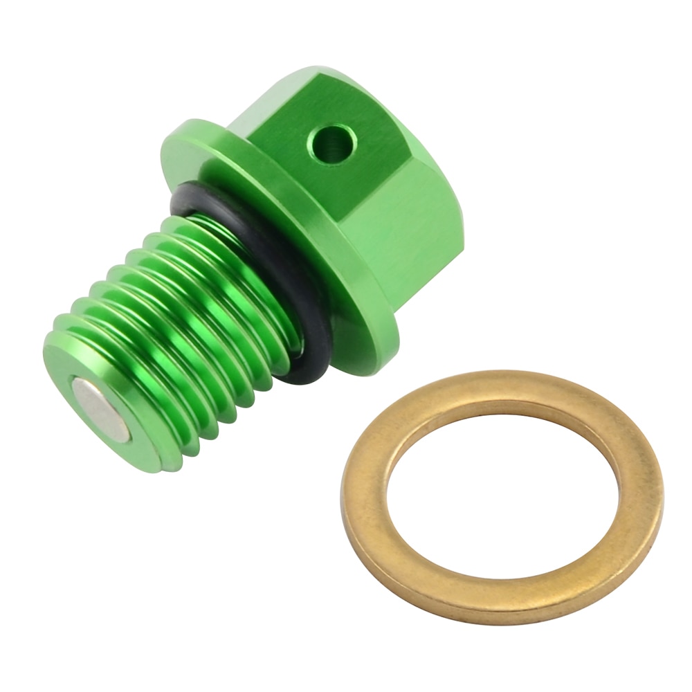 Tornillo de perno de tapón de drenaje de aceite para Kawasaki, Z750, Z750S, 2004, Z900RS, , Z, 750, 750S, 900RS, 250, 650, 1000, Ninja 800, ZX, 14, 11 ER
