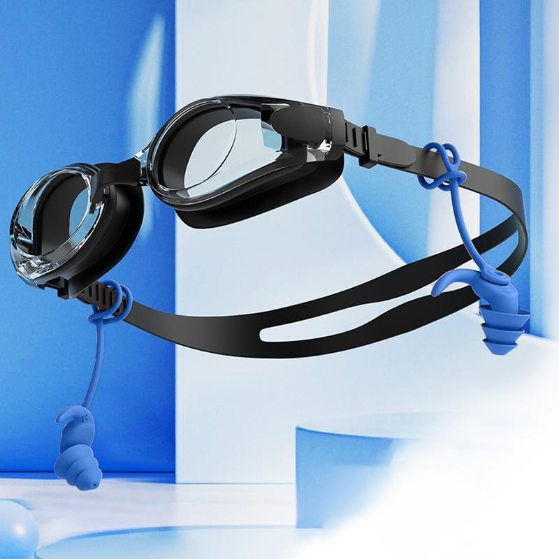 Tapones para los oídos de silicona para nadar, tapones para los oídos para nadar con reducción de ruido, tapones para los oídos de agua reutilizables con cordón, tapones para los oídos para dormir, nadar
