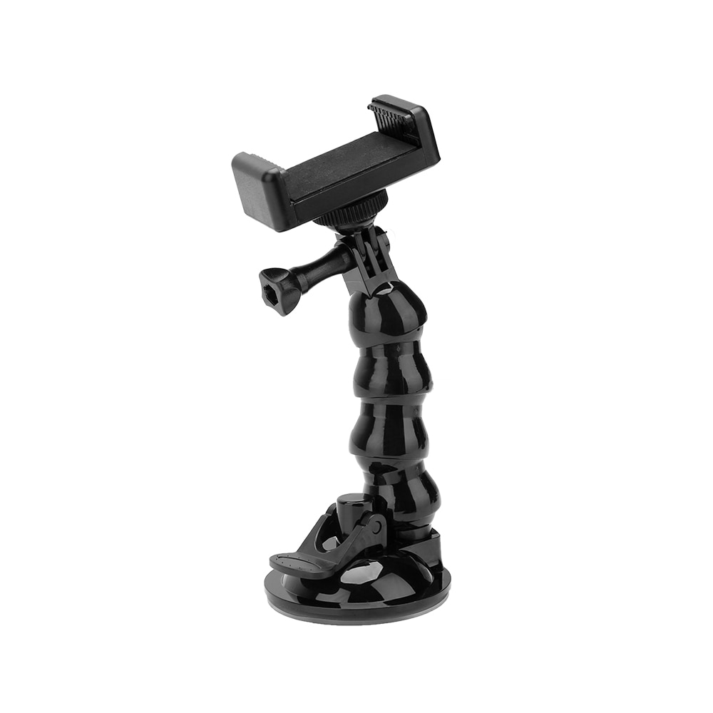 TELESIN Jaws Flex Suction Cup Car Window Mount Holder Flexible Gooseneck Extension for GoPro Hero 10 9 8 7 Insta360 Osmo Action