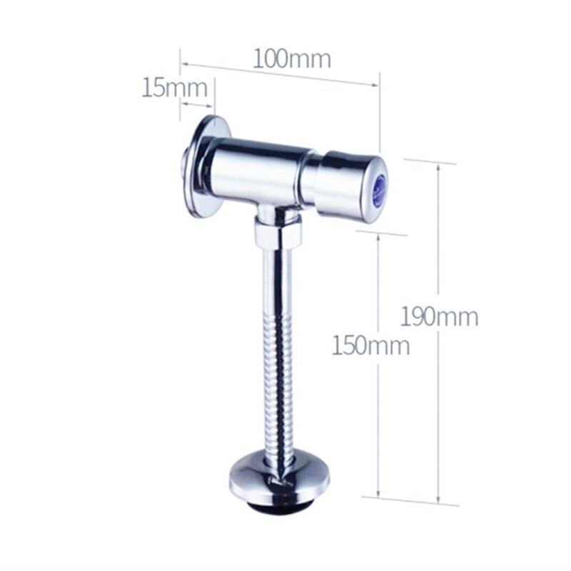 Toilet Water Tank Valve Bathroom Toilet Valve Hotel Hand Pressing Flushing Tool Durable Toilet Flushing Durable Flaush Valve