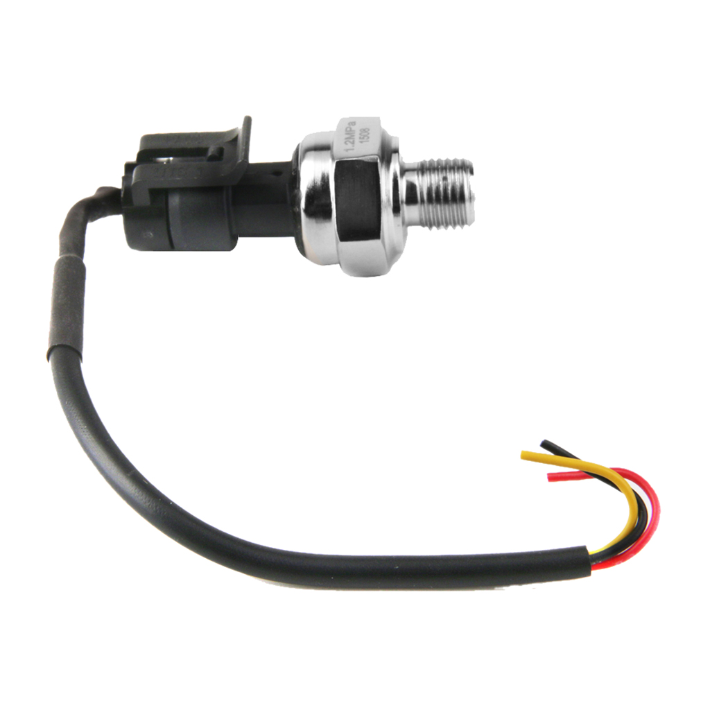 G1/4inch Transducer Sensor 0-1.2MPa for Hydraulic/Pneumatic Pressure Gauge Oil Air Pressure Sensor 17cm