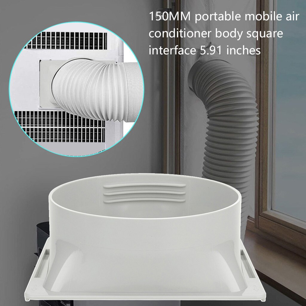 Per Portatile Condizionatore D'aria Tubo Di Scarico Connettore Tubo 5.91 di pollice Adattatore per uso domestico professionale Condizionata accessori