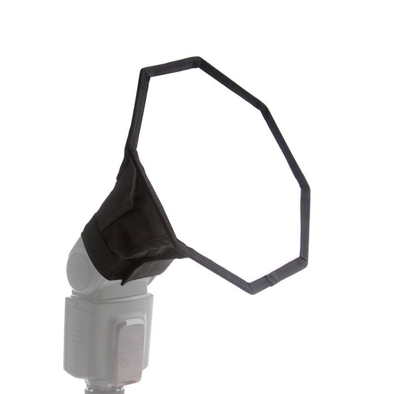 Non-slip Mini Softbox Diffuser for Camera Flash Shoe Mount Flashes Speedlight Speed Lamp Portable Photography Universal B36A