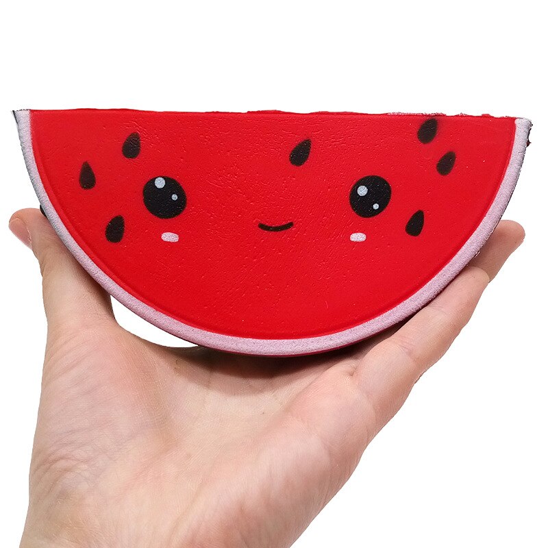 Carino lento Aumento Morbido jumbo Anguria Frutta Profumato Pannello Spremere Giocattolo Decorazione FAI DA TE per Bambini di Età fatica sollievo Giocattolo Divertente Regali