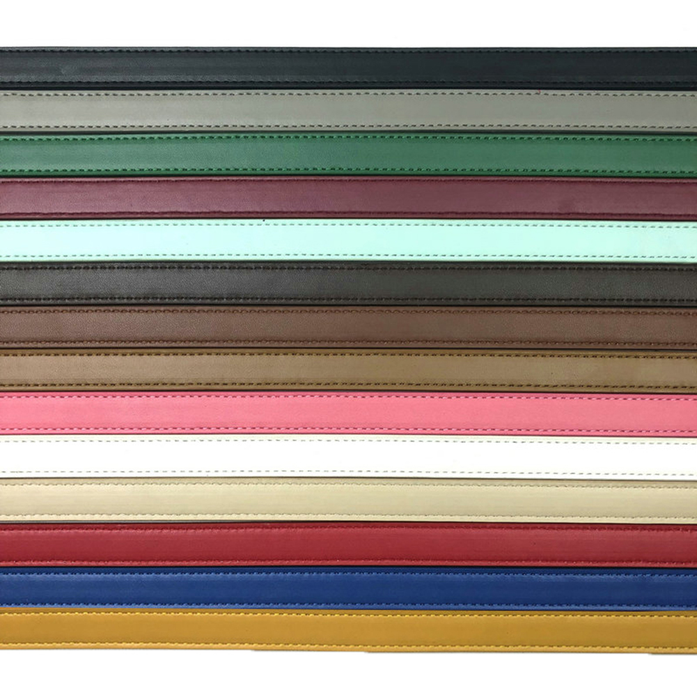 2pcs 62cm PU leather Bag Strap Handle Detachable Shoulder Bag Belt DIY Replacement strap for Handbag Band Handle Bag Accessories