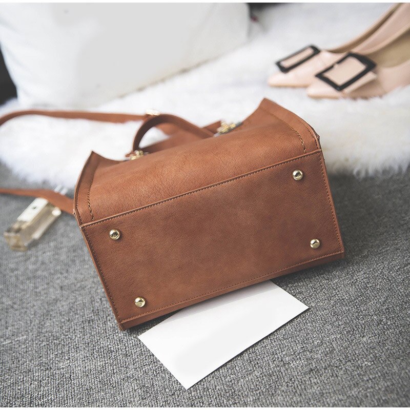 Brand Designers Hangbags For Women PU Leather Hairball Pendant Handbag Lady's Shoulder Messenger Bag For Women Tote Bag