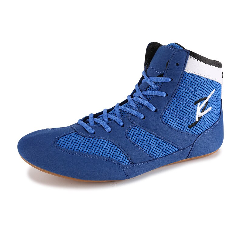 Zapatos de lucha de talla grande para hombre, calzado de boxeo de , con suelas Oxford suaves, transpirables, para lucha libre, D0881, 36-45