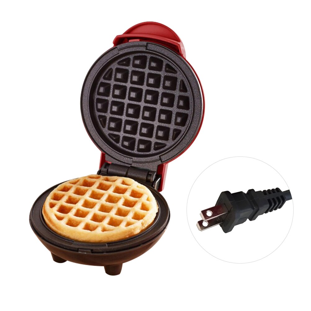 Elektrische Wafels Maker Draagbare Sandwich Pizza Pancake Ei Taart Oven Ontbijt Machine Ei Taart Oven Pan: US