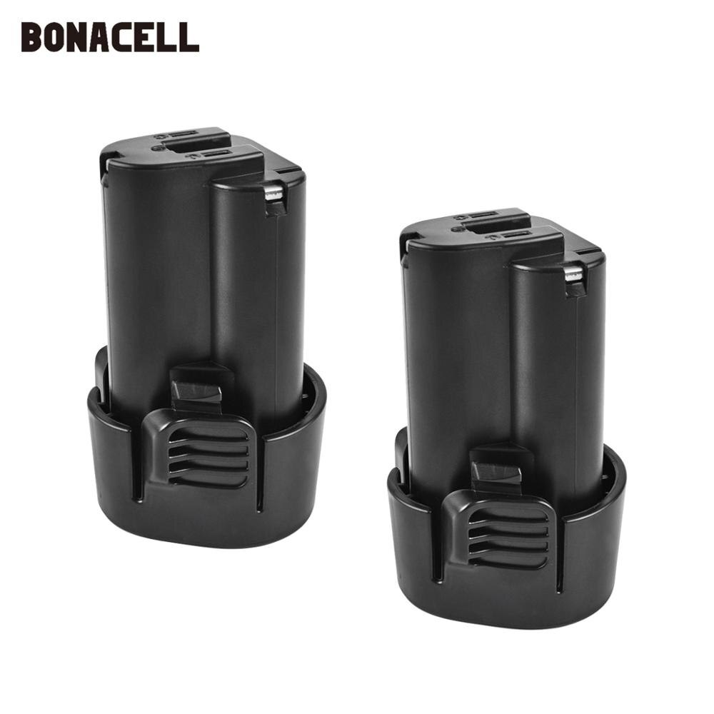 3000mAh 10.8V For Makita BL1013 Rechargeable Power Tools li-ion Battery Replacement TD090D TD090DW DF030D LCT203W BL1014 L50: 2 Piece