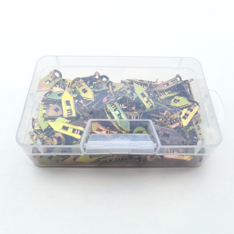 100Sets Boxed High Strength Drywall Anchors with Self Tapping Screws Kit Screws and Plugs Wall Gypsum Board Ceiling Anchor Studs