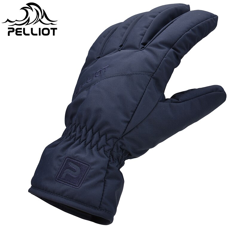 Män kvinnor pelliot skidhandskar vinter snowboard handskar vattentät snowboarding high-q handske utomhus handskar snö slitage