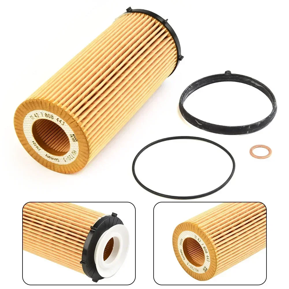 11427808443 Oil Filter Fit For BMW X6 3 5 7-Series E90 E92 E93 E91 According To The Original Factory Specifications