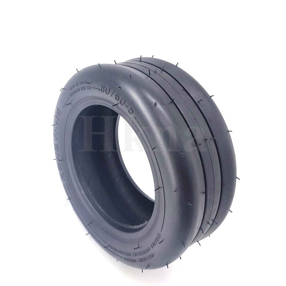 80/60-5 rueda de neumático sin cámara para Ninebot Mini Pro Karting de la rueda delantera neumático eléctrico de rueda de Kart: tubeless tire