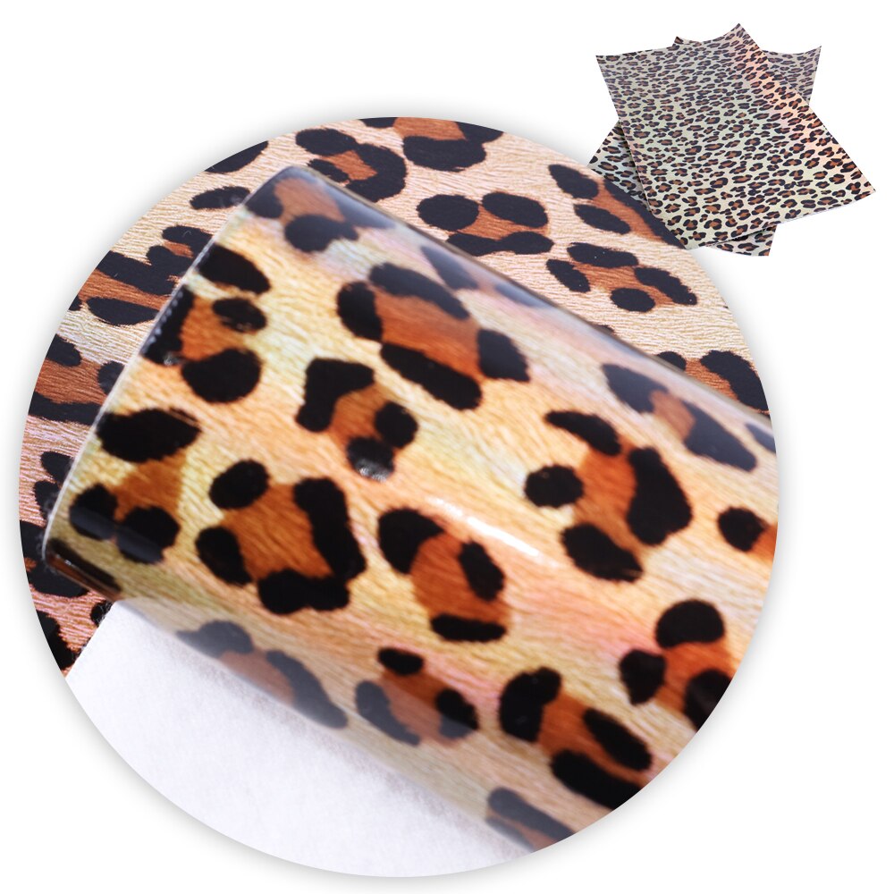20*33cm Leopard Printed Faux Leather Fabric Sheets For Making Earrings Bowknots,1Yc5414: 1075147003