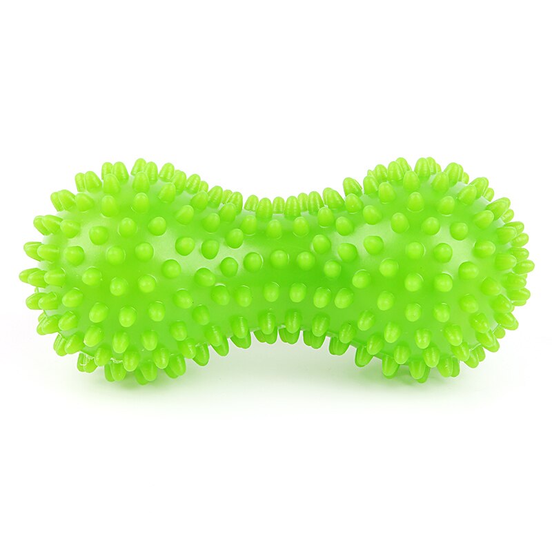 Peanut Massage Ball Spiky Trigger Point Relief Muscle Pain Stress Sensory Ball Therapy Health Care Gym Muscle Relex Apparatus: Pink