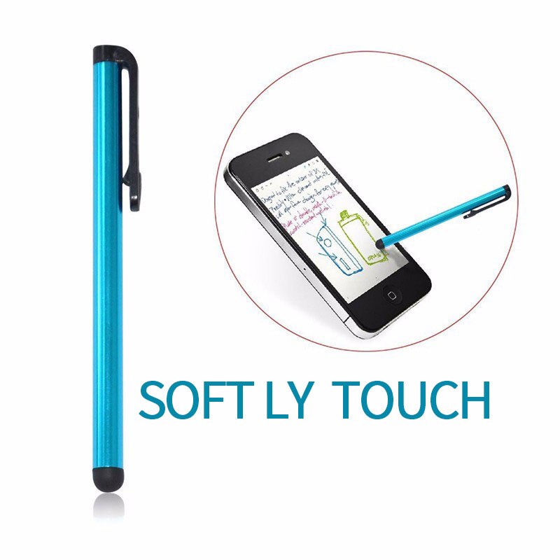 10 Stks/partij Capacitieve Touchscreen Stylus Pen Voor Iphone Ipad Touch Pak Voor Smart Telefoon Tablet Metalen Stylus Potlood