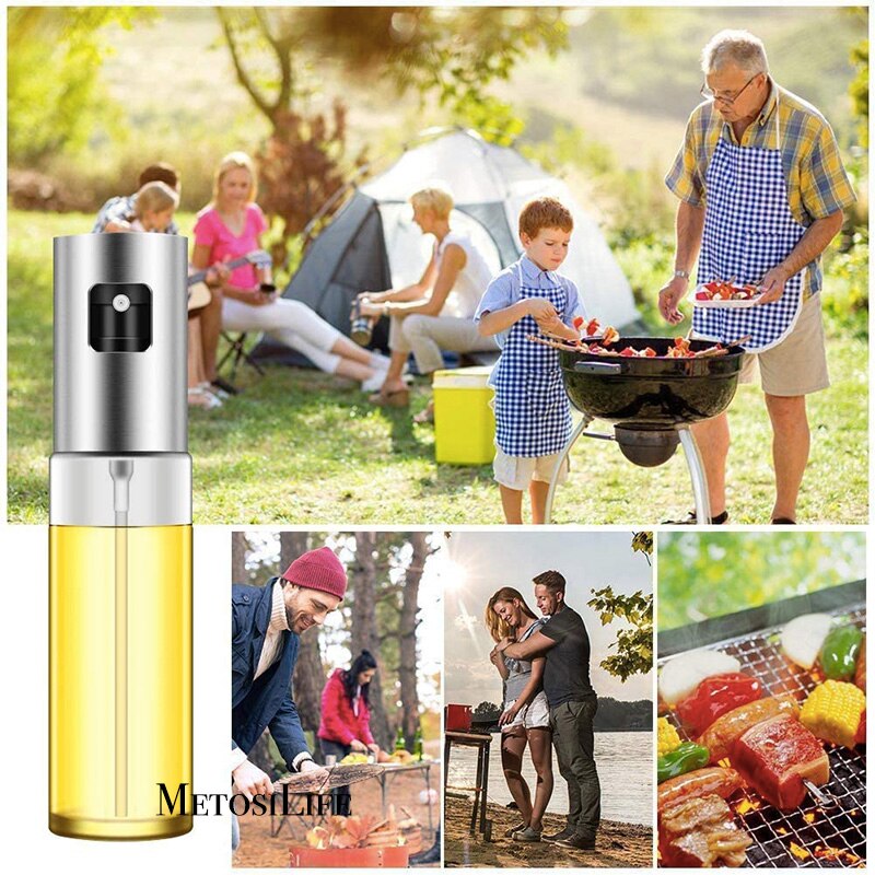 Oil Sprayer for Cooking Olive Oil Sprayer Mister Olive Oil Spray Bottle Olive Oil Spray for Salad, BBQ, Kitchen Baking