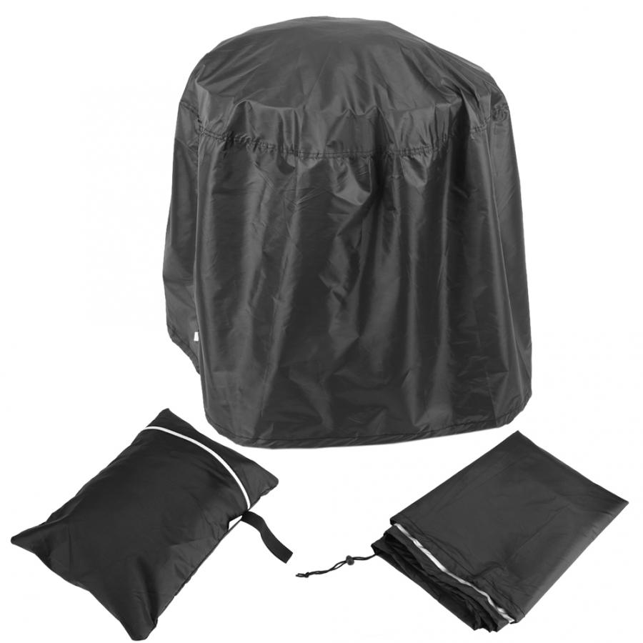 30 Inch Waterproof BBQ Cover Outdoor Barbecue Accessories Large BBQ Cover Gas Charcoal Electric Barbecue Grill Cover Barbeque: Default Title