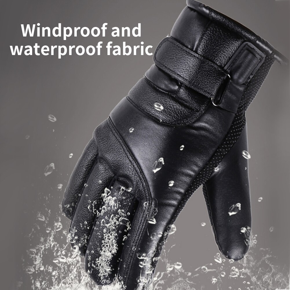 1 paar USB Powered Universal Motorrad Heizung Handschuhe mit USB Schalter Taste USB Ladekabel Komfortable Motorrad Handschuh
