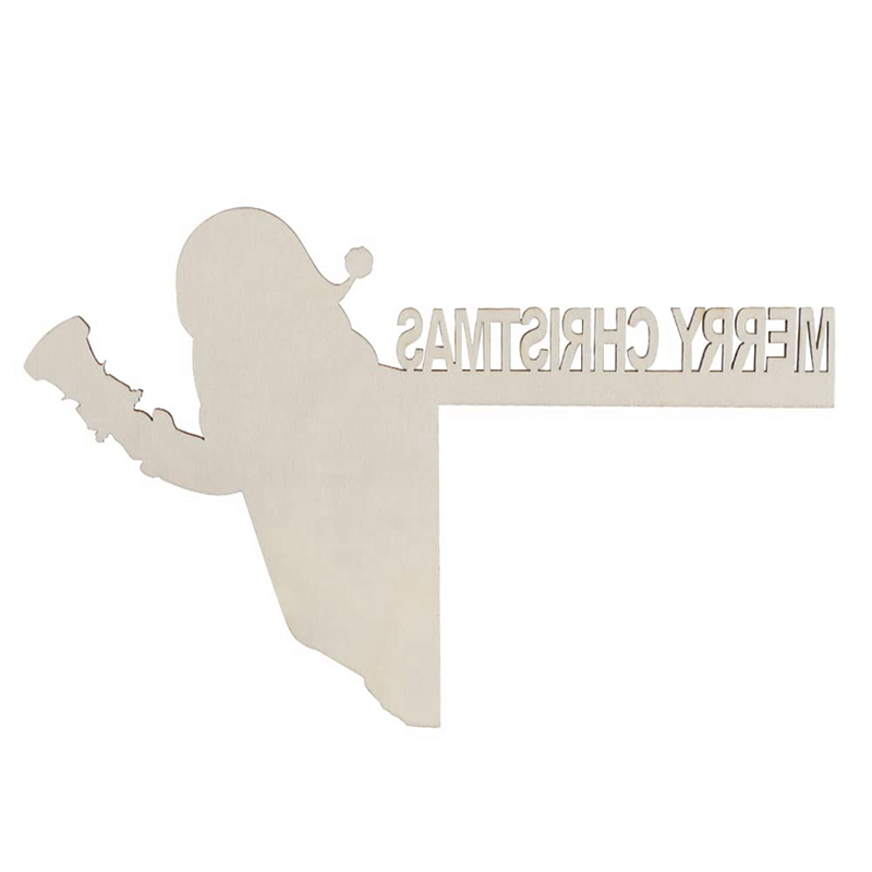 Y51A-2SZT Świąteczne Ozdoby na Ramę Drzwi Drewniane na Boże Narodzenie robić Domu Drzwi Okna Ściany Impreza, Łatwa Instalacja Łatwe w Użyciu