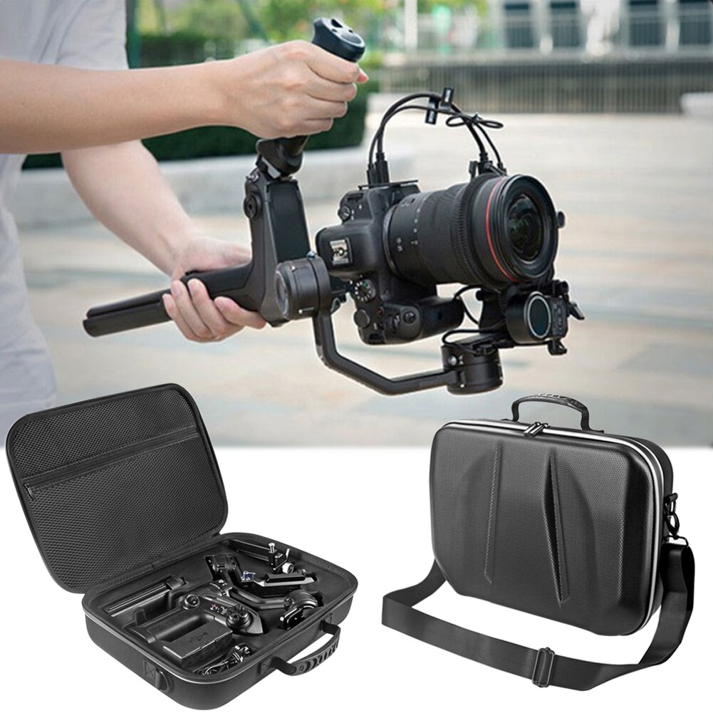 Wasserdichte tragetasche für zhiyun weebill 2 handgimbal-stabilisator, aufbewahrungstasche mit schultergurt, stoßfestes gehäuse