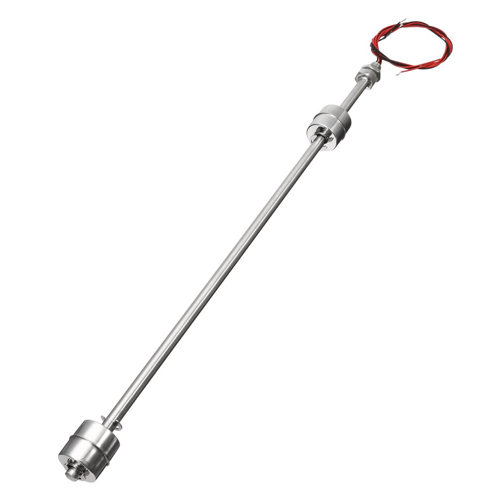 10W Rvs Tank Pool Liquid Water Level Sensor Dubbele Bal Vlotterschakelaar: 400mm