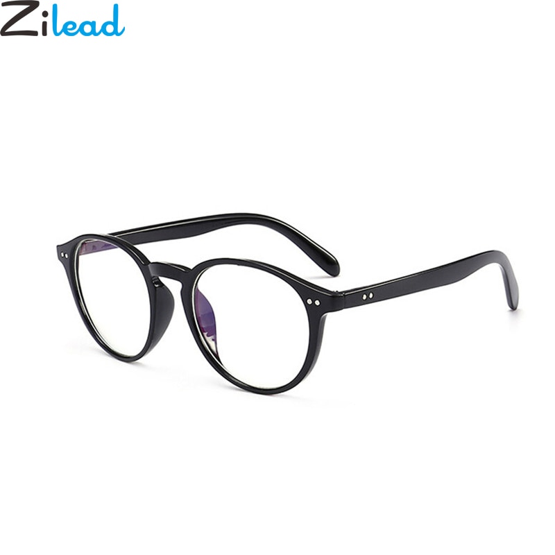 Zilead retro Runde Volle Rahmen Lesebrille Frauen & Männer Klare Linse Presbyopie Mit Dioptrien Brillen Rahmen Myopie Rahmen unisex