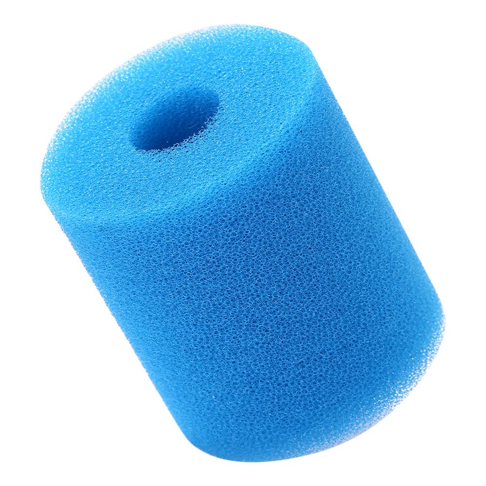 Reusable Sponge Cylindrical Cleaning Cotton Foam Washable Swimming Pool Filter Reusable Simply Clean and Put Back Handy