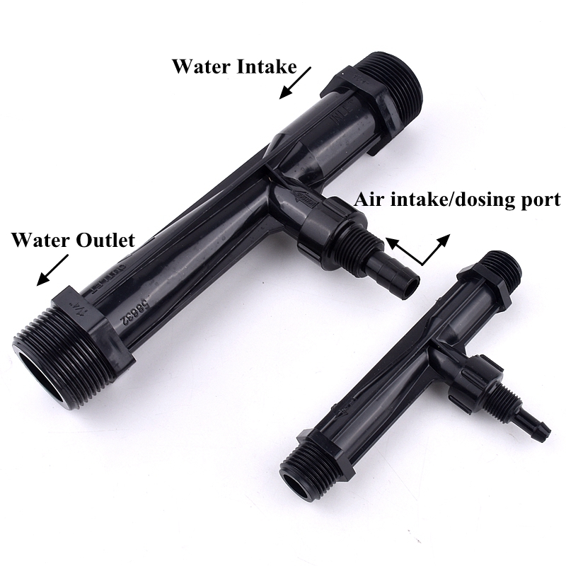 1Pc 1/4 "~ 2" Filettatura Maschio Venturi Sistema di Irrigazione Iniettore di Fertilizzante, Giardino Automatico Iniettore di Fertilizzante Tubo dell'acqua Siringa