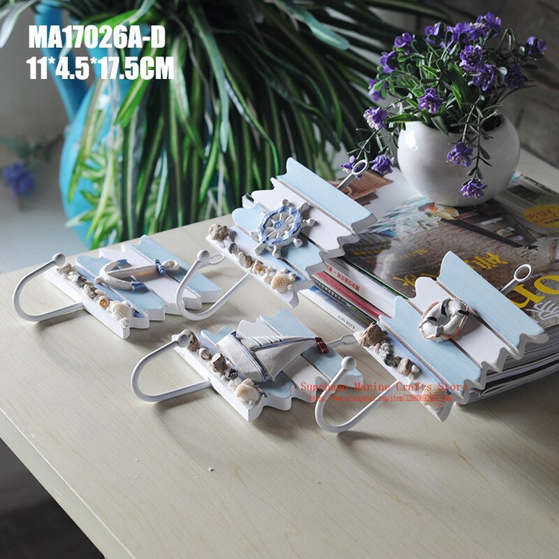 Special Offer Mediterranean Marine Accessories Home Furnishing Coat Hanger Hook for Bathroom Kitchen Home Decor Hanger