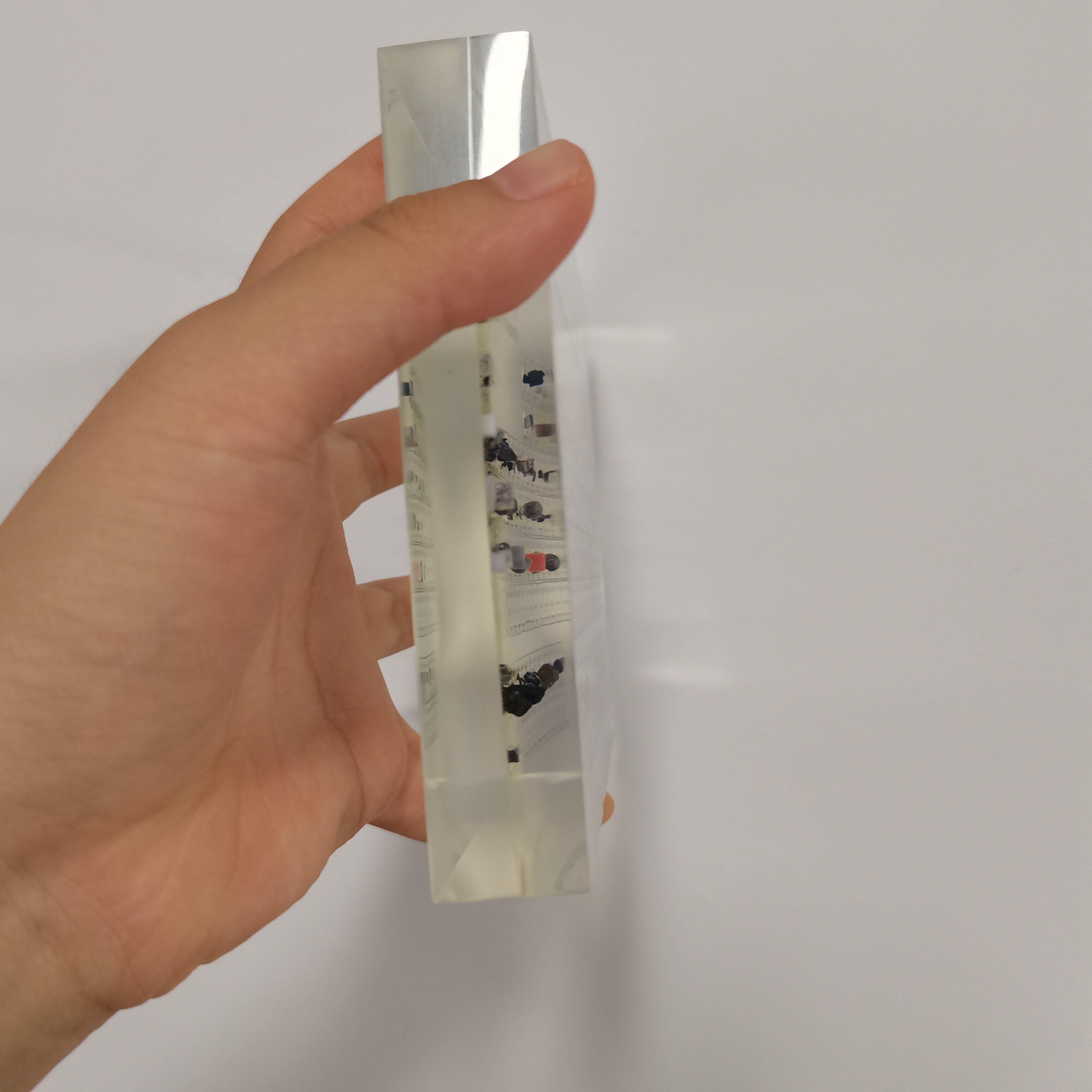 Acrylic Periodic Table Display With Real Elements Kids Teaching School Day Birthday Chemical Element Display Home Decor