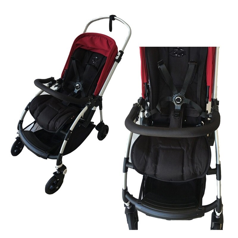 Reposabrazos Oxford de cuero PU para Bugaboo Bee6 Bee5 Bee3, accesorios para cochecito, parachoques delantero, reposabrazos