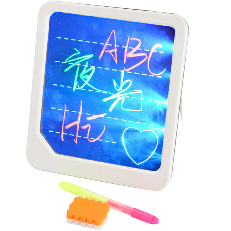 LED Writing Board Fluorescent Drawing Display Board for Advertising Restaurant Menu Art Kids YH-17