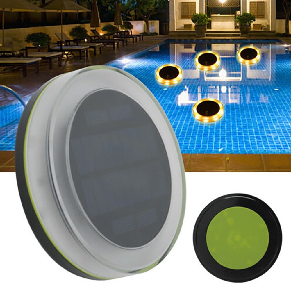 12V 10W RGB LED Spotlight-lamp, Mini LED-spots Outdoor Spotlight-verlichting met Afstandsbediening voor Aquarium Zwembad Tuin Onderwater(Zilveren
