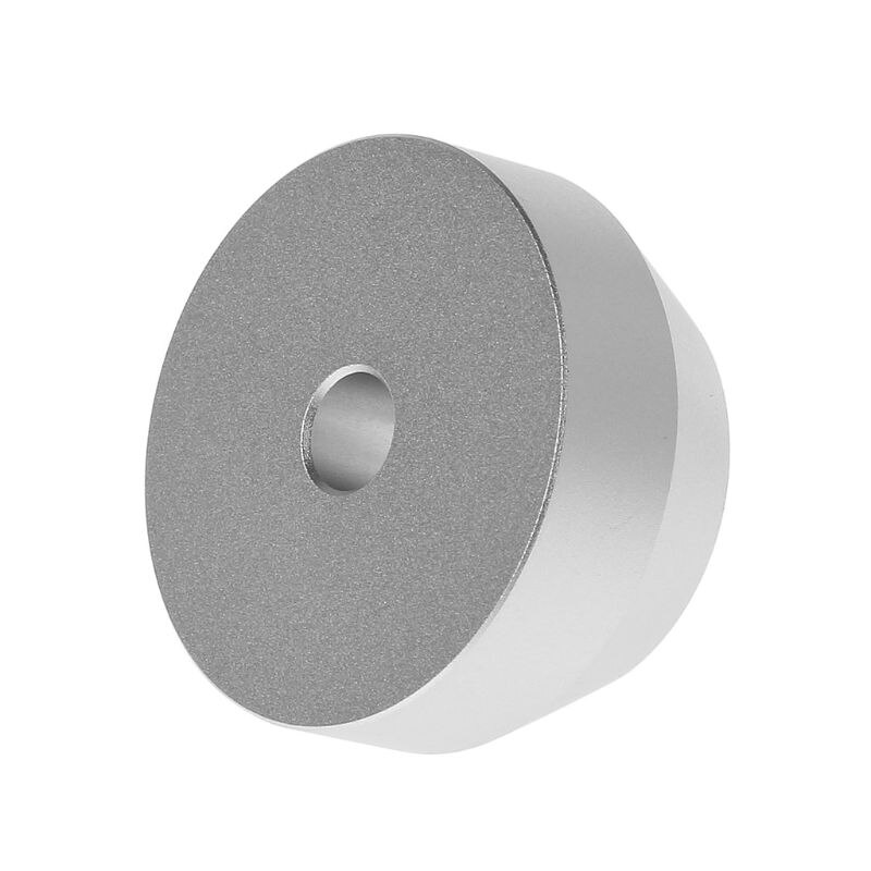 Vinyl aufzeichnen Kuppel Adapter Universal- Aluminium Silber 7 "45 RPM Plattenspieler Zubehör