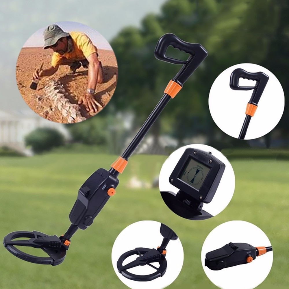Kid Metal Detector Underground Beach Searching Gold Finder Treasure Digger Kit Hunter Mine Scanner Search Outdoor Tool Detecting