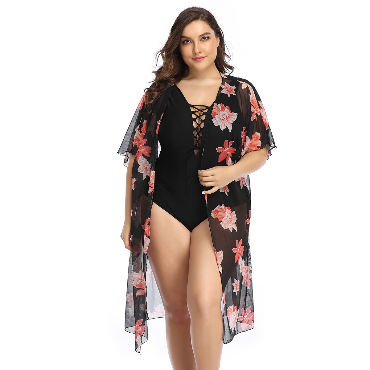 Mode Vrouwen Een Stuk Pakken Zomer Dames Beach Seaside Kiel Party Jurk Zwart Blauw Zonnebloem Stijlen: B
