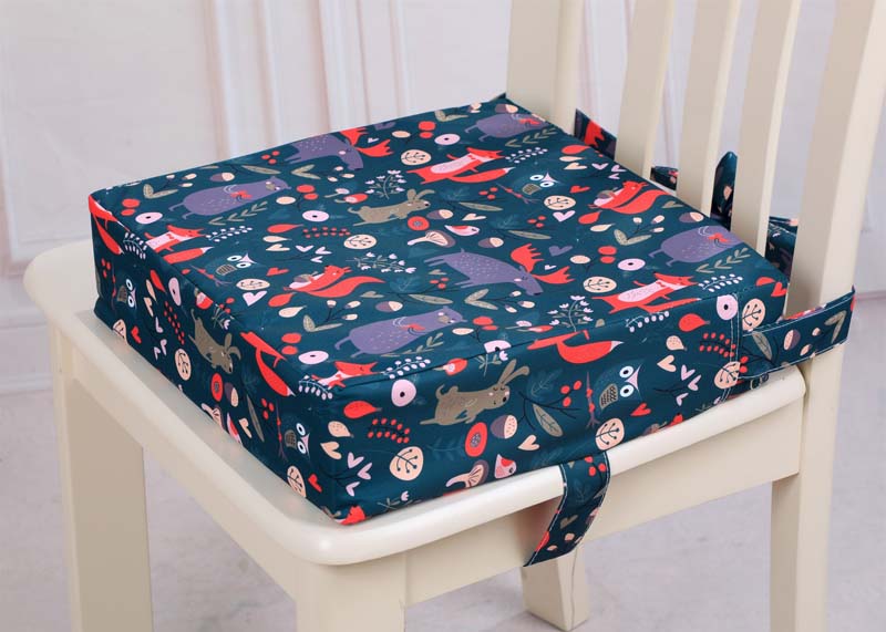 freundlicher Esszimmer Stuhl Erhöhte Sitzkissen Schüler Stuhl Atmungs Pad Einstellbare Anti-zeichnung Verdicken Harte Kissen