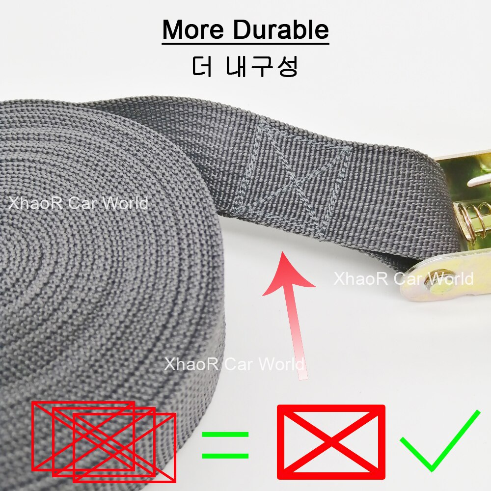2 Stck 3 Meter Spannen Gürtel Einstellbare Riemen Güter für Auto Motorrad Fahrrad Ratsche binden-Nieder Gürtel für Gepäck tasche Binden Gürtel