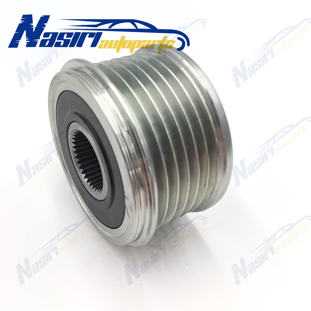 Overrunning Alternator Pulley for Land Rover Freelander 2 Mini Clubman R55 R56 Cooper Ford Galaxy Mondeo S-Max Volvo S80 V70