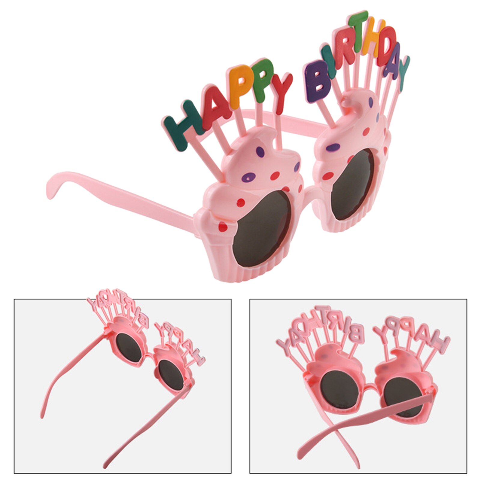 1Pc wszystkiego najlepszego z okazji urodzin okulary śmieszne nowość okulary świeca okulary okulary na imprezę rekwizyty fotograficzne urodziny prezent dobrodziejstw dla dzieci