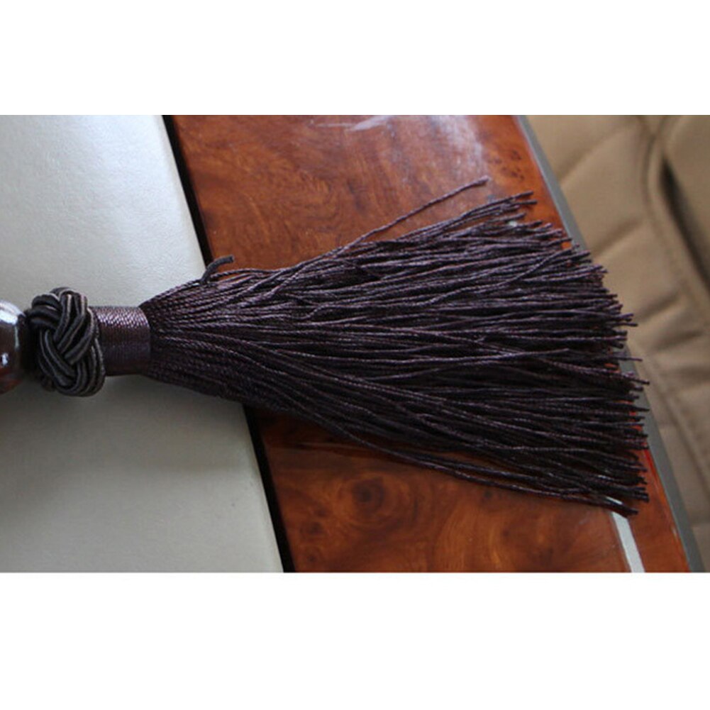 Tre buddha perler bil speil hengende anheng interiør dekorasjon ornament biltilbehør