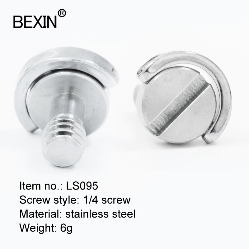 D Ring Schroef Camera Plaat Mount 1/4 "Inch Quick Release Schroef Voor De Camera Voor Camera Accessoires Adapter