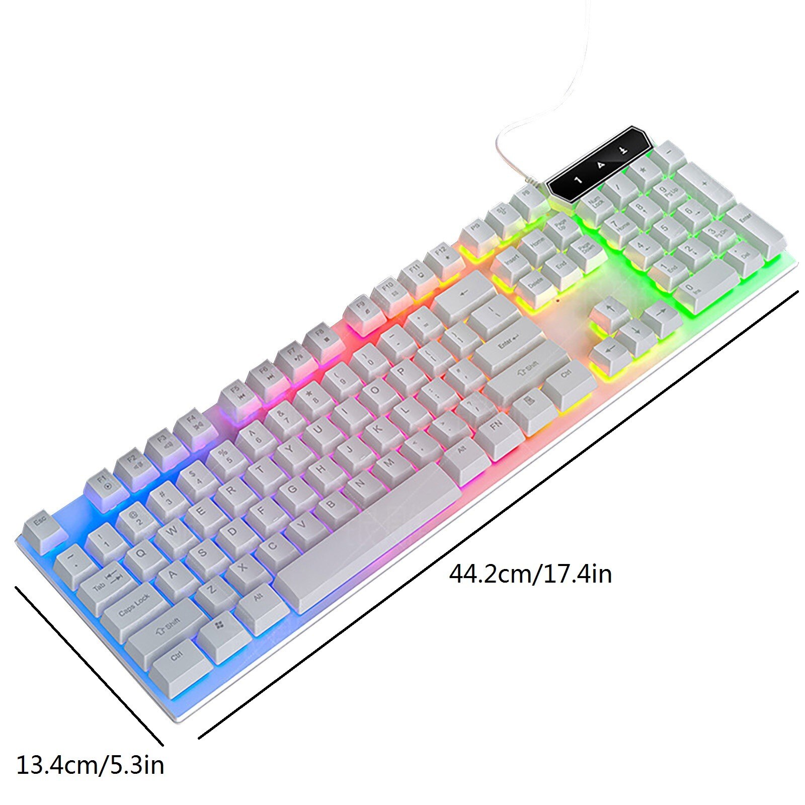 LED Backlit USB Gaming Keyboard Mechanical Keyboard For Computer Gaming Keyboards Wired