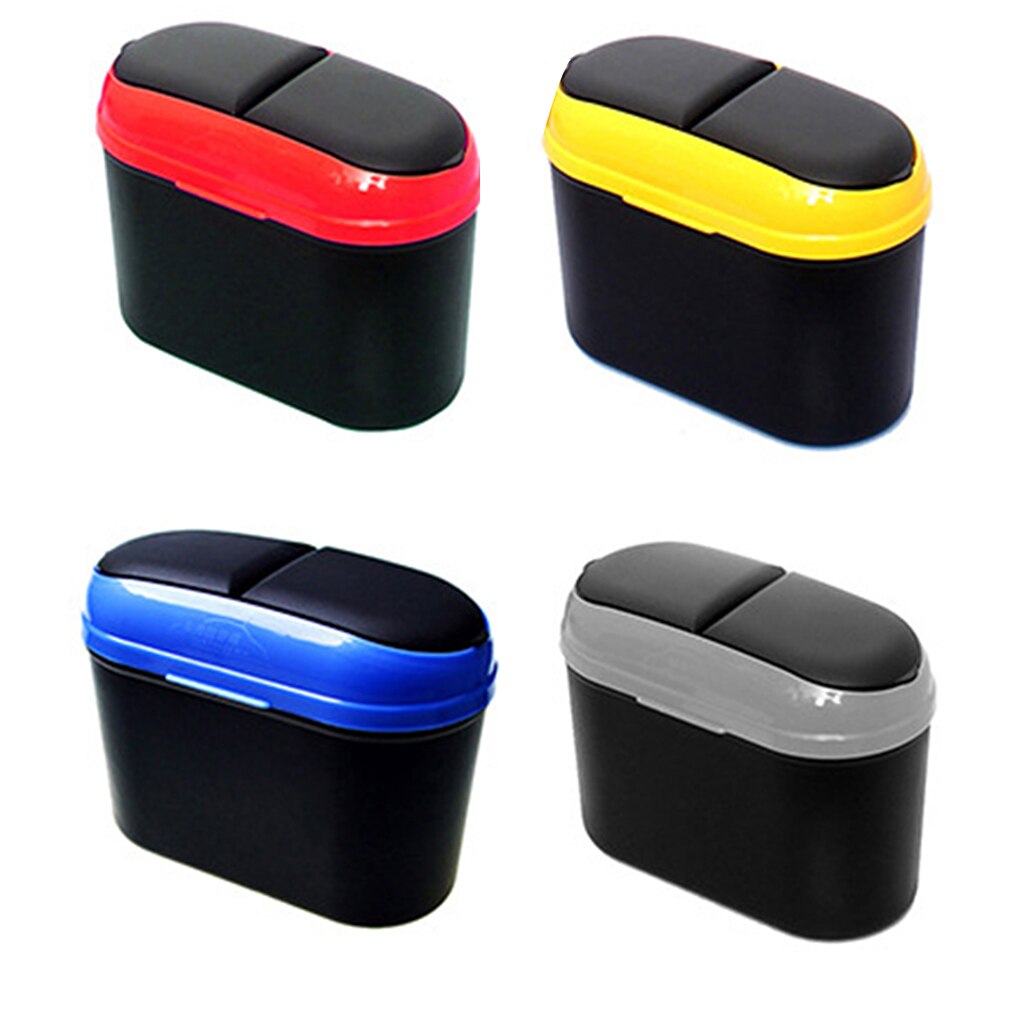 Dobbel åpenn søppelboks bildør hengende snu søppelbøtte avfallsoppbevaringsboks kjøretøy søppelbøtte