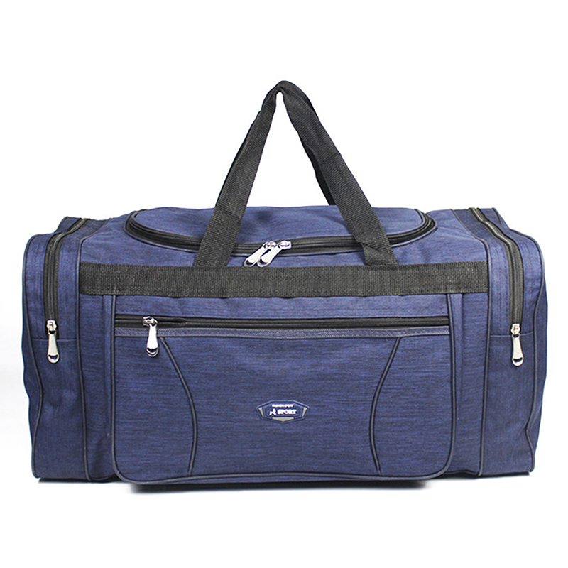 2022 Men Travel Bags Oxford Waterproof Hand Luggage Bag Big Travel Bags Business Large Capacity Bag: blue XS